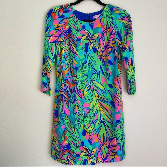 Lilly Pulitzer Hot Spot Carol Dress Size 0 - Picture 2 of 4